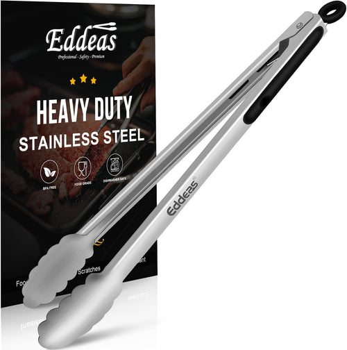 Best Seller - kitchen tweezers for cooking tweezers stainless steel tongs 12108 - Heat Resistant 600 Degrees Heavy Duty Metal Tweezers Tongs Ideal for Meat, pasta, plating Dishwasher Safe