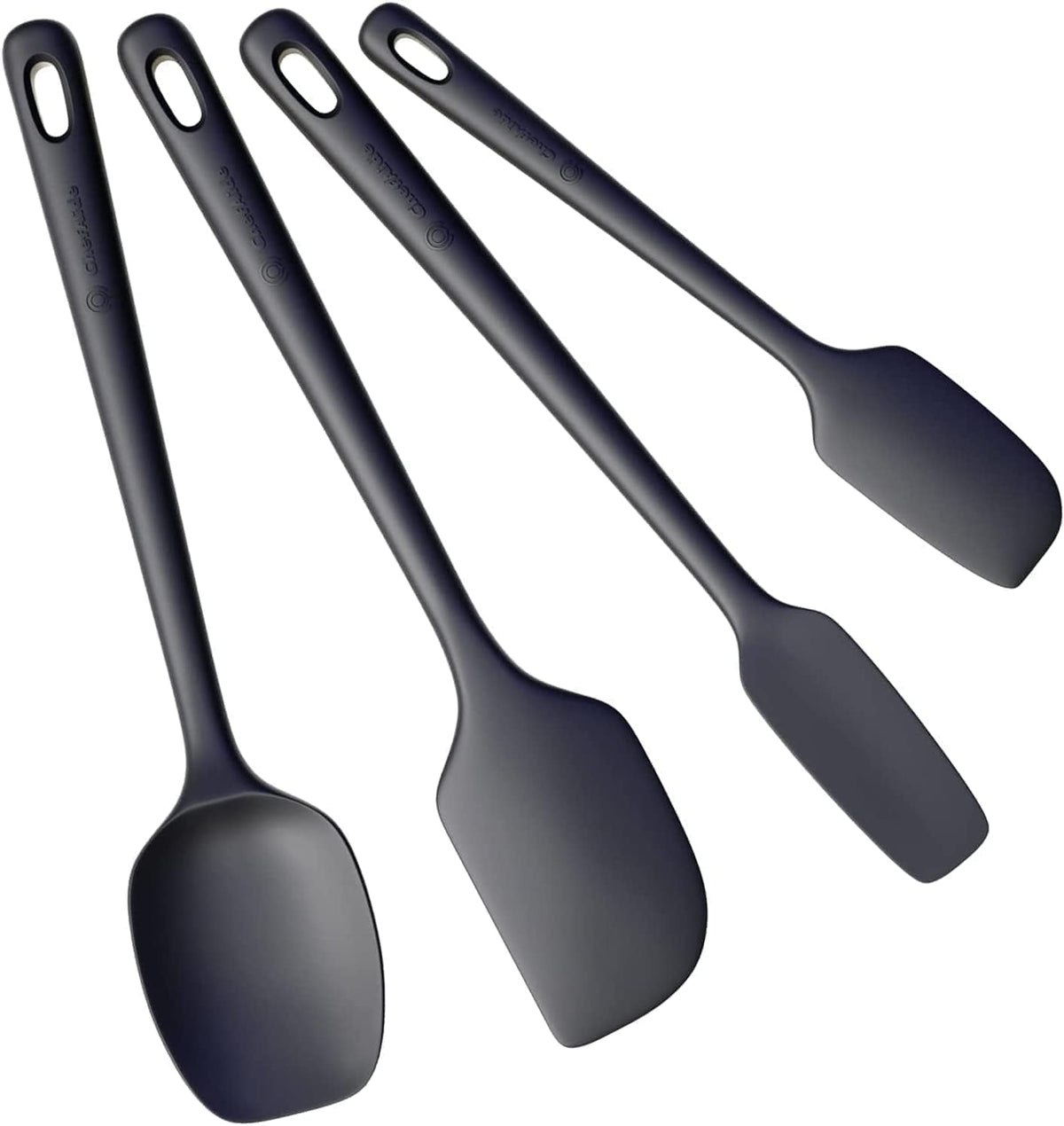 Best Seller - ChefAide 5 Pieces Silicone Spatulas Set, Heat Resistant Rubber Spatula - Food Grade Silicone, Heat Resistant Up to 600°F, Upgrade Strong Handle, Safe for Nonstick Cookware,Ideal for Cooking & Baking