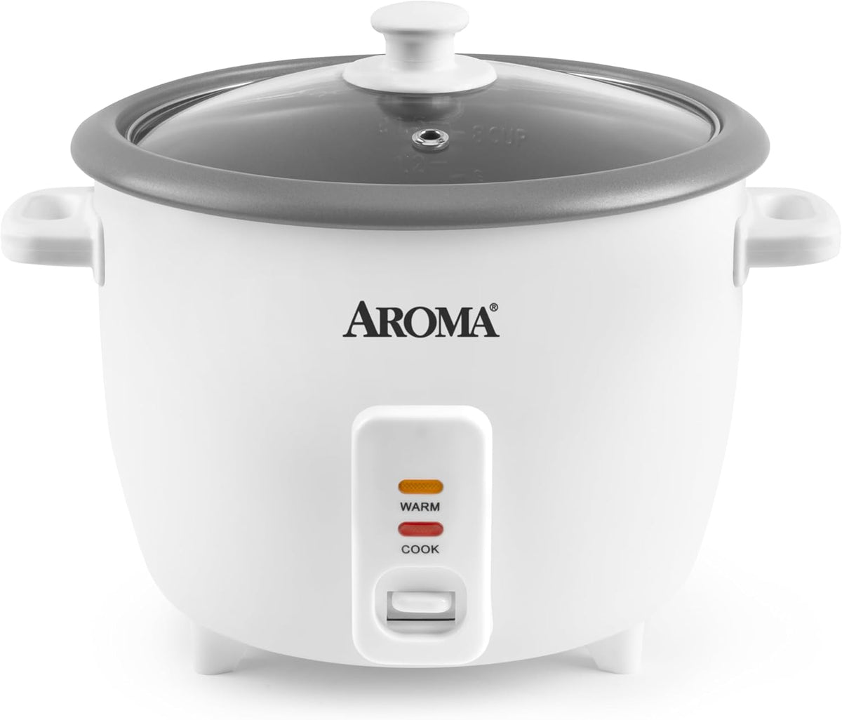 Flash Sale - AROMA Rice Cooker, 10-Cup (Uncooked) / 20-Cup (Cooked), Steamer, Auto Keep Warm, Soup Maker, Oatmeal Cooker, Large Rice Cooker, 5 Qt, White, ARC-360-NGP