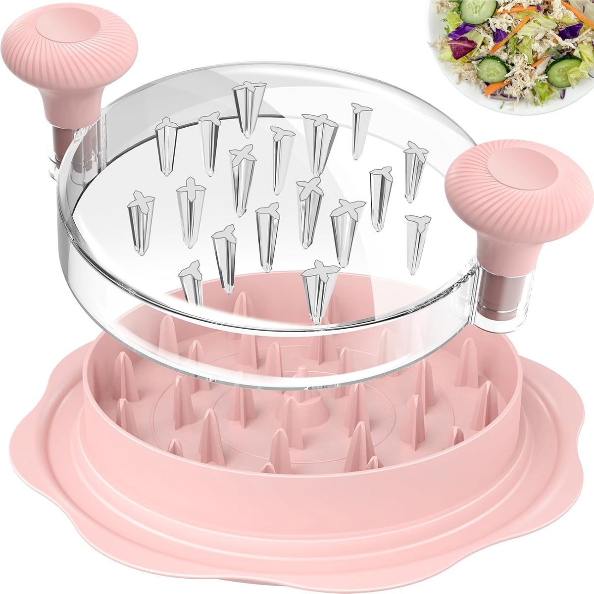 Best Seller - Ukeetap 10 Pro Large Meat Shredder Tool Twist for Seafood, Chicken, Beef, Black