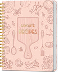Special Offer - Recipe Book to Write in Your Own Recipes, Blank Recipe Journal, 140 Recipes - 8.5 x 11 Full-Page Recipe Organizer, Aesthetic Blank Cookbook with Perfect Layout for Family Recipes, Ideal Gift-Black